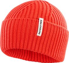 Salomon SNOWBIRD Beanie cherry tomato