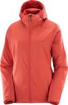 Salomon MOUNTAIN FLEX Funktionsjacke Damen - tandoori spice