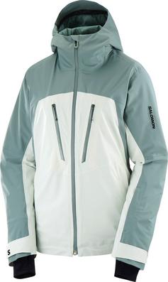 Salomon BRILLIANT Skijacke Damen misty blue-north atlantic