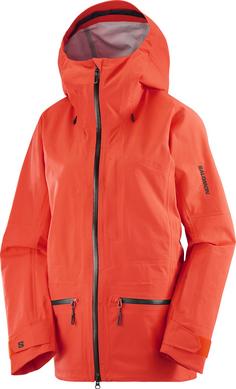 Salomon ABSOLUTE Skijacke Damen cherry tomato