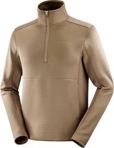 Salomon ESSENTIAL Fleeceshirt Herren shitake