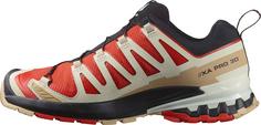 Rückansicht von Salomon GTX XA PRO 3D V9 Multifunktionsschuhe Herren aurora red-safari-white