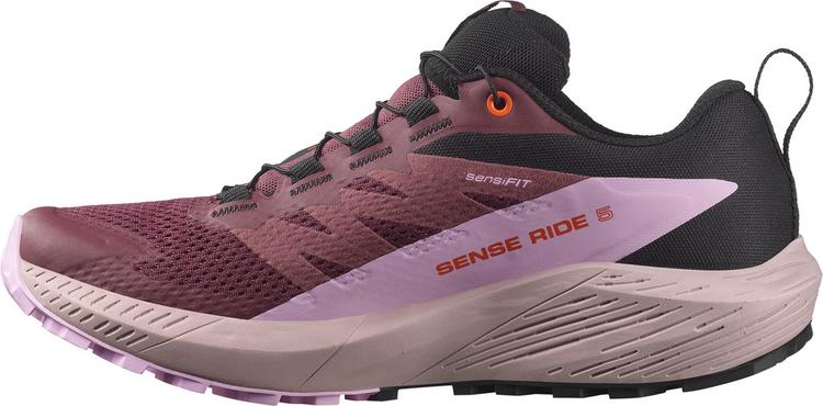 Salomon Salomon SENSE RIDE 5 GTX Laufschuhe Damen - catawba grape-orchid bouquet-cherry tomato - 0 | SportScheck