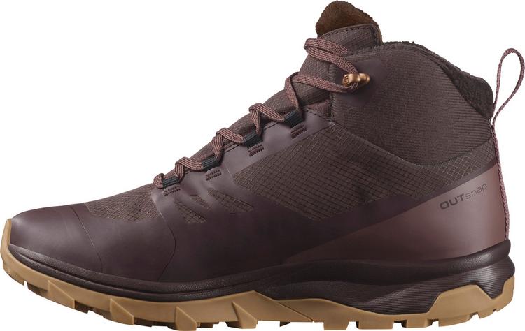 Salomon Salomon OUTSNAP CSWP Winterschuhe Damen - black coffee-peppercorn-gum 4 - 0 | SportScheck