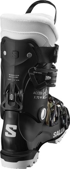 Rückansicht von Salomon QST ACCESS X70 W GW Skischuhe Damen black