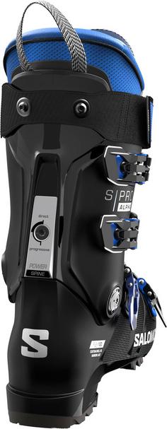 Rückansicht von Salomon S/PRO ALPHA 120 GW Skischuhe Herren black