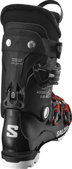 Rückansicht von Salomon QST ACCESS X80 GW Skischuhe Herren black