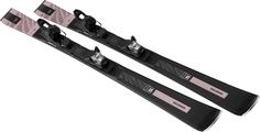 Rückansicht von Salomon E S/MAX N°8 + M10 GW L80 24/25 Carving Ski Damen black-rose