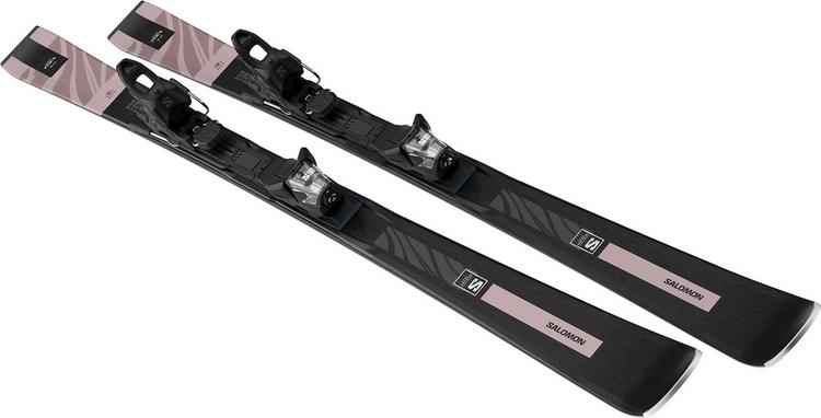 Salomon Salomon E S/MAX N&deg;8 + M10 GW L80 24/25 Carving Ski Damen - black-rose - 0 | SportScheck