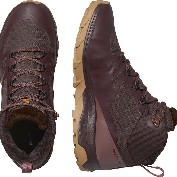 Salomon Salomon OUTSNAP CSWP Winterschuhe Damen - black coffee-peppercorn-gum 4 - 0 | SportScheck