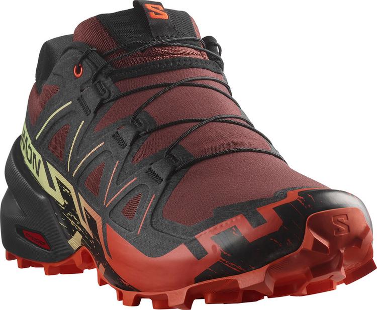 Salomon Salomon SPEEDCROSS 6 Laufschuhe Herren - Rum Raisin/Cherry Tomato/Cognac - 1 | SportScheck