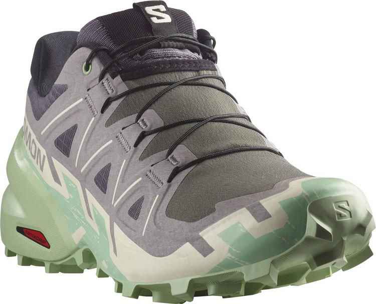 Salomon Salomon SPEEDCROSS 6 Laufschuhe Damen - castlerock-vanilla ice-smoke green - 1 | SportScheck