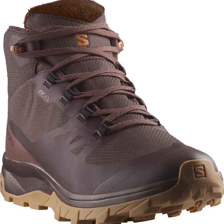 Salomon Salomon OUTSNAP CSWP Winterschuhe Damen - black coffee-peppercorn-gum 4 - 1 | SportScheck