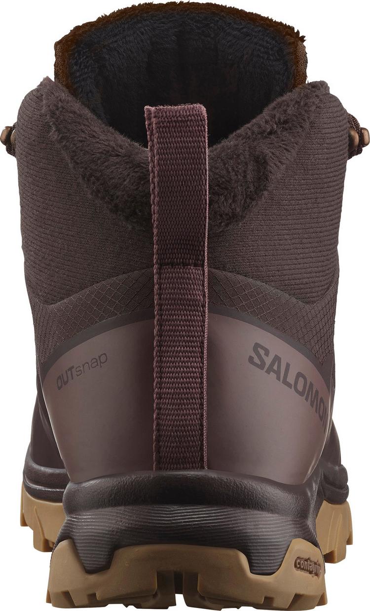 Salomon Salomon OUTSNAP CSWP Winterschuhe Damen - black coffee-peppercorn-gum 4 - 2 | SportScheck