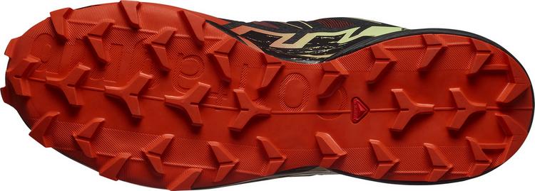 Salomon Salomon SPEEDCROSS 6 Laufschuhe Herren - Rum Raisin/Cherry Tomato/Cognac - 3 | SportScheck