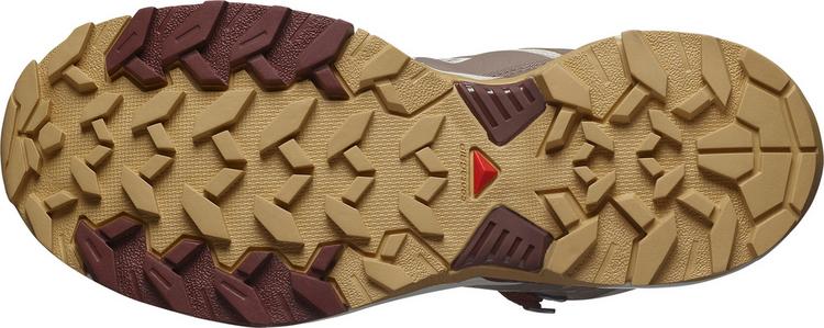 Salomon Salomon X ULTRA 360 EDGE MID Wanderschuhe Damen - silver cloud-iron-rum raisin - 3 | SportScheck