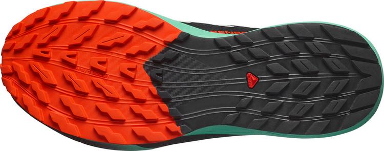 Salomon Salomon SENSE RIDE 5 Laufschuhe Herren - black-bay-cherry tomato - 3 | SportScheck