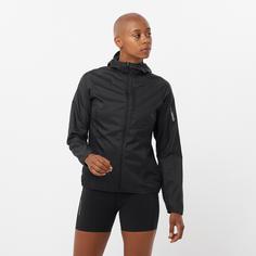 Rückansicht von Salomon BONATTI CROSS Funktionsjacke Damen deep black