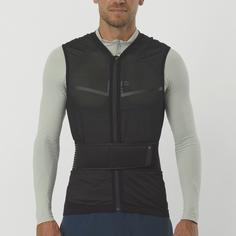 Rückansicht von Salomon FLEXCELL PRO VEST Protektorenweste black