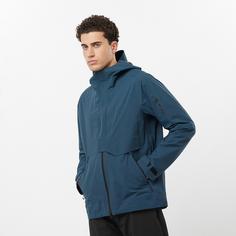 Rückansicht von Salomon OUTERPATH 2.5L PRO Hardshelljacke Herren midnight navy