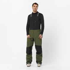 Rückansicht von Salomon GORE-TEX MOON PATROL Skihose Herren grape leaf-deep black