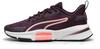 PUMA PWRFrame TR 3 Fitnessschuhe Damen - midnight plum-vapor gray-sunset glow