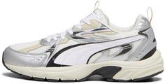 PUMA Milenio Tech Sneaker Damen warm white-puma white-puma silver