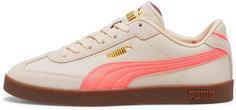 PUMA Club II Era Sneaker Damen alpine snow-fluro peach pes-gum