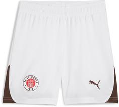 PUMA FC St. Pauli 24-25 Auswärts Fußballshorts Kinder puma white-espresso brown