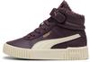 PUMA Carina 2.0 Mid WTR PS Sneaker M&auml;dchen - midnight plum-alpine snow-puma gold