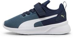 PUMA Flyer Runner V PS Laufschuhe Kinder club navy-gray skies-puma white