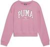 PUMA SQUAD Sweatshirt M&auml;dchen - mauved out