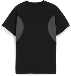 Rückansicht von PUMA Individual LIGA Funktionsshirt Kinder puma black-shadow gray