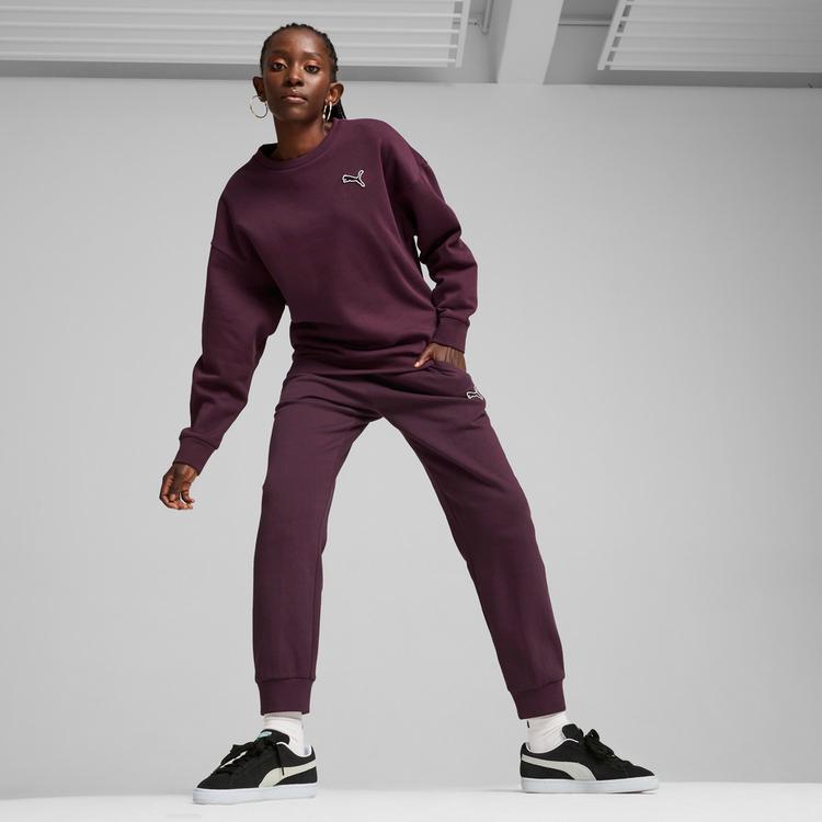 PUMA PUMA Better Essentials Sweatshirt Damen - midnight plum - 2 | SportScheck