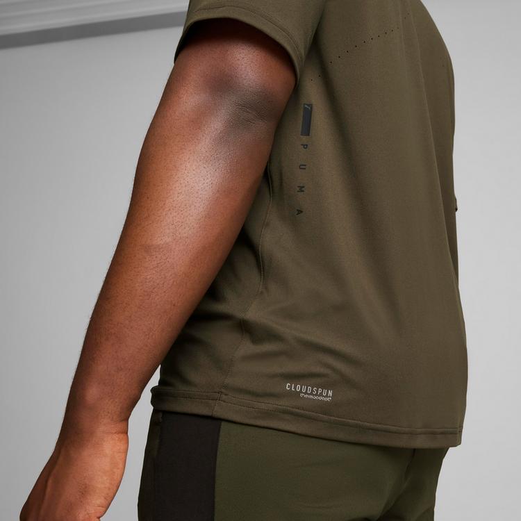 PUMA PUMA Cloudspun ThermoAdapt Funktionsshirt Herren - dark olive - 2 | SportScheck