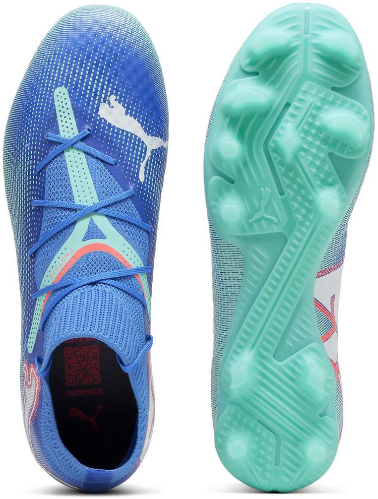 PUMA PUMA FUTURE 7 PRO FG/AG Fu&szlig;ballschuhe Herren - bluemazing-puma white-electric peppermint - 1 | SportScheck