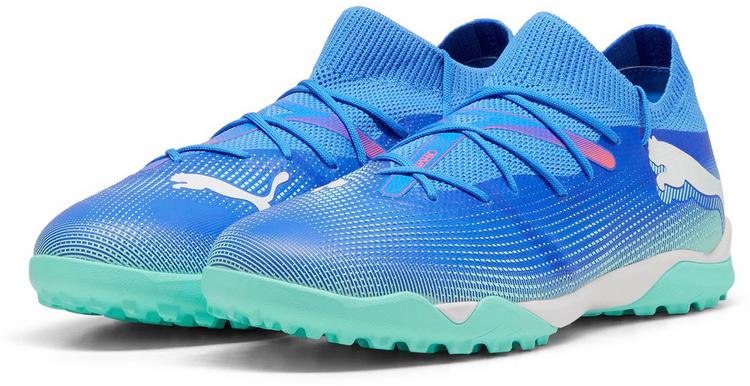 PUMA PUMA FUTURE 7 MATCH TT Fu&szlig;ballschuhe Herren - bluemazing-puma white-electric peppermint - 2 | SportScheck