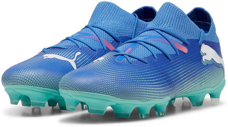 PUMA PUMA FUTURE 7 MATCH FG/AG Wn's Fu&szlig;ballschuhe Damen - bluemazing-puma white-electric peppermint - 2 | SportScheck
