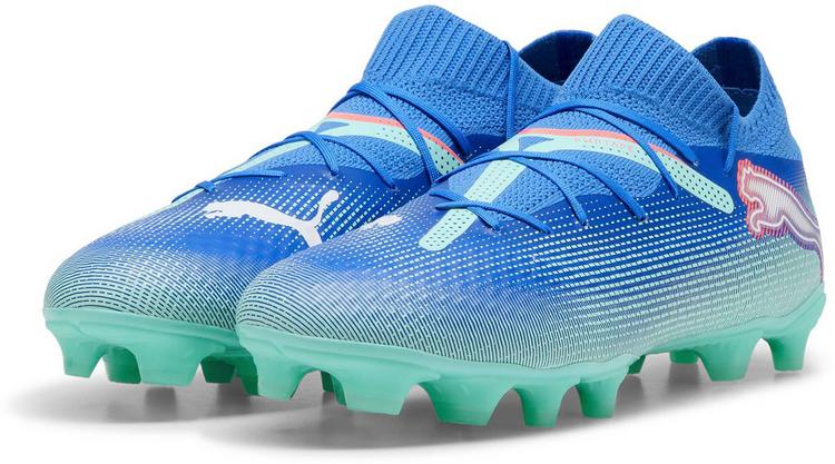 PUMA PUMA FUTURE 7 PRO FG/AG Fu&szlig;ballschuhe Herren - bluemazing-puma white-electric peppermint - 2 | SportScheck