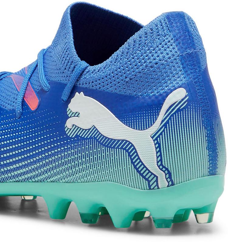 PUMA PUMA FUTURE 7 MATCH MG Jr Fu&szlig;ballschuhe Kinder - bluemazing-puma white-electric peppermint - 3 | SportScheck