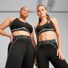 Rückansicht von PUMA 4KEEPS CLOUDSPUN Sport-BH Damen black