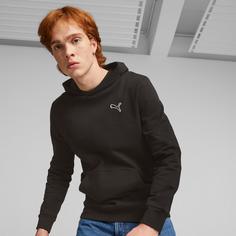 Rückansicht von PUMA Better Essentials Hoodie Herren puma black