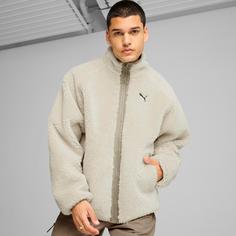 Rückansicht von PUMA Sherpa Wendejacke Herren alpine snow