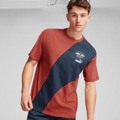 Rückansicht von PUMA RB Leipzig Fanshirt Herren astro red-dark night