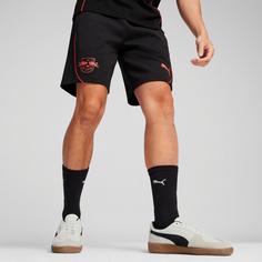 Rückansicht von PUMA RB Leipzig Fußballshorts Herren puma black-active red