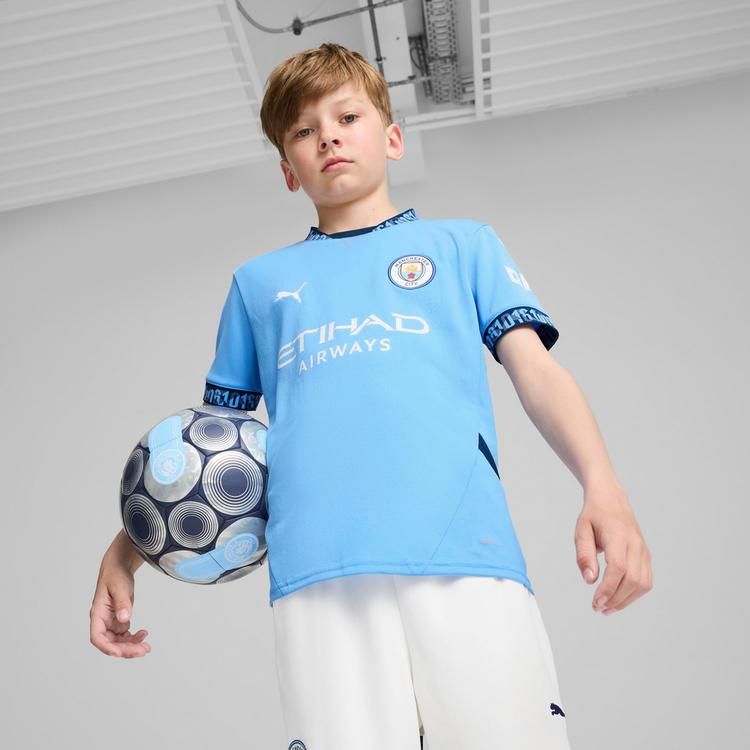 PUMA PUMA Manchester City 24-25 Heim Teamtrikot Kinder - team light blue-marine blue - 0 | SportScheck