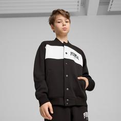 Rückansicht von PUMA SQUAD Collegejacke Kinder puma black