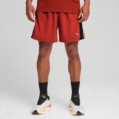 Rückansicht von PUMA RUN FAVORITE VELOCITY 7 Funktionsshorts Herren mars red-puma black