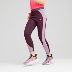 Rückansicht von PUMA FIT 7/8-Tights Kinder midnight plum