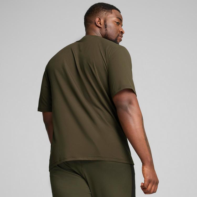 PUMA PUMA Cloudspun ThermoAdapt Funktionsshirt Herren - dark olive - 1 | SportScheck